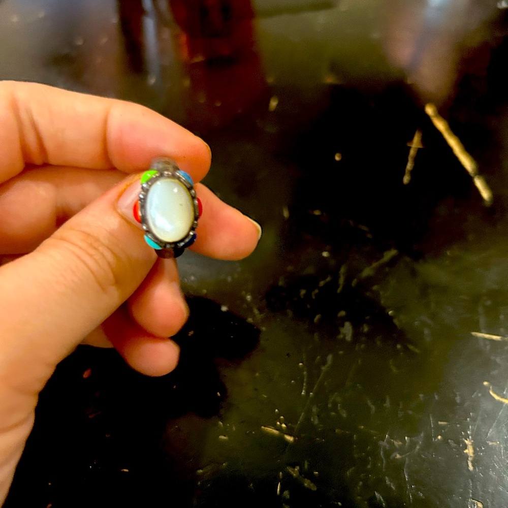 Multi colored ring